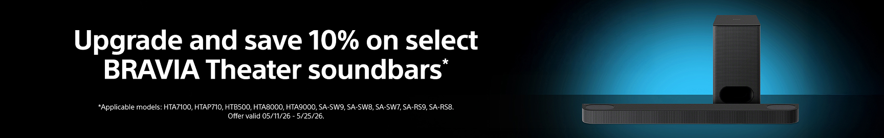 BRAVIA Theater soundbars