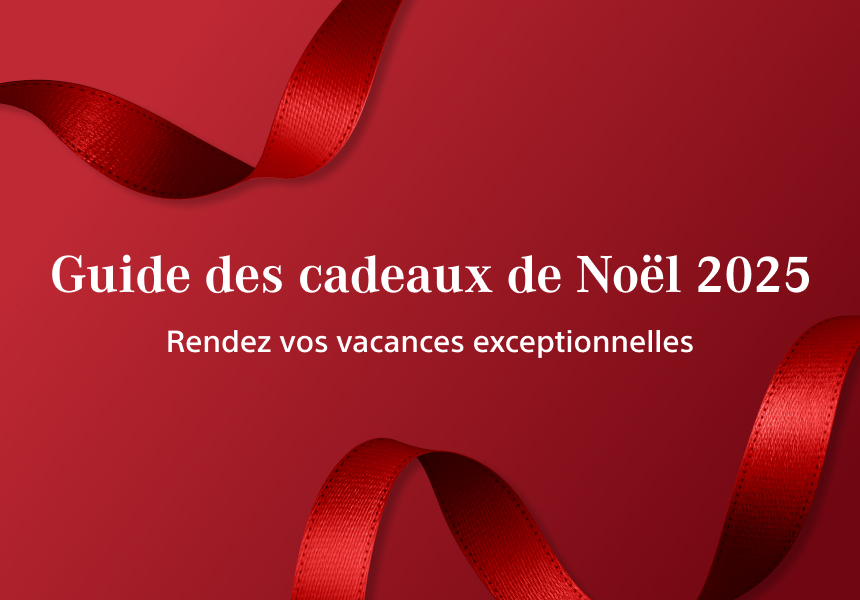 Guide des cadeaux de Noël 2025 - Rendez vos vacances exceptionnelles