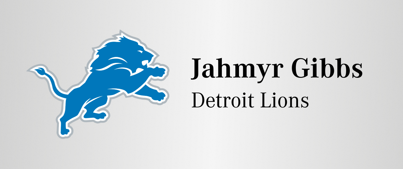 Jahmyr Gibbs – Detroit Lions