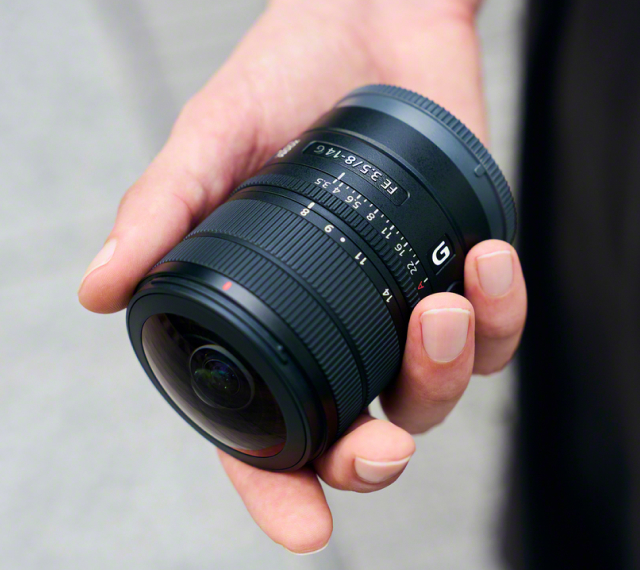 Sony’s first E-mount fisheye zoom lens