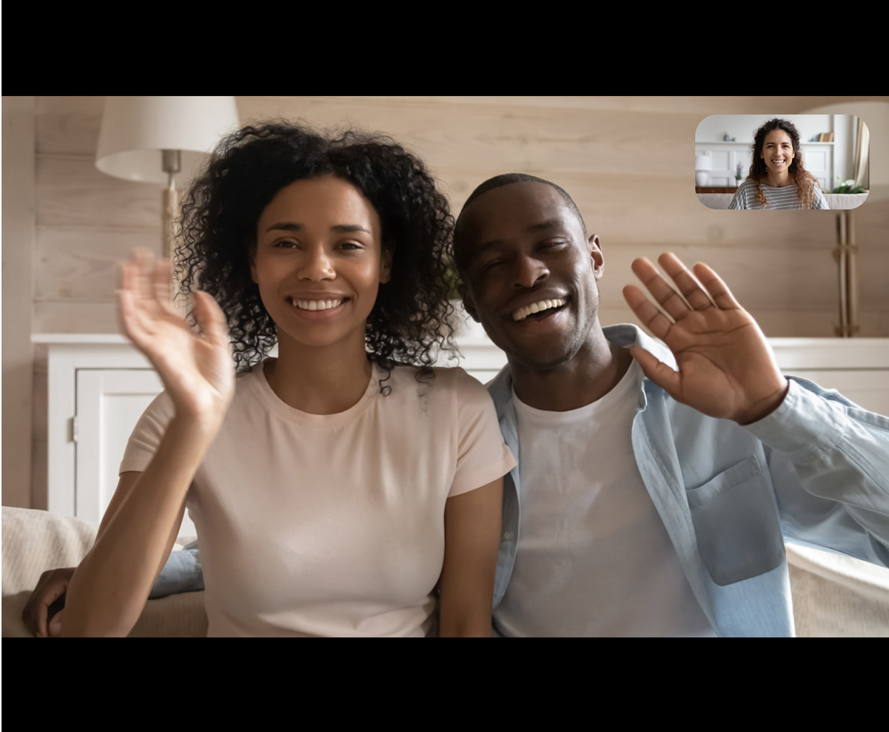 With BRAVIA CAM, Video calling on a bigger screen