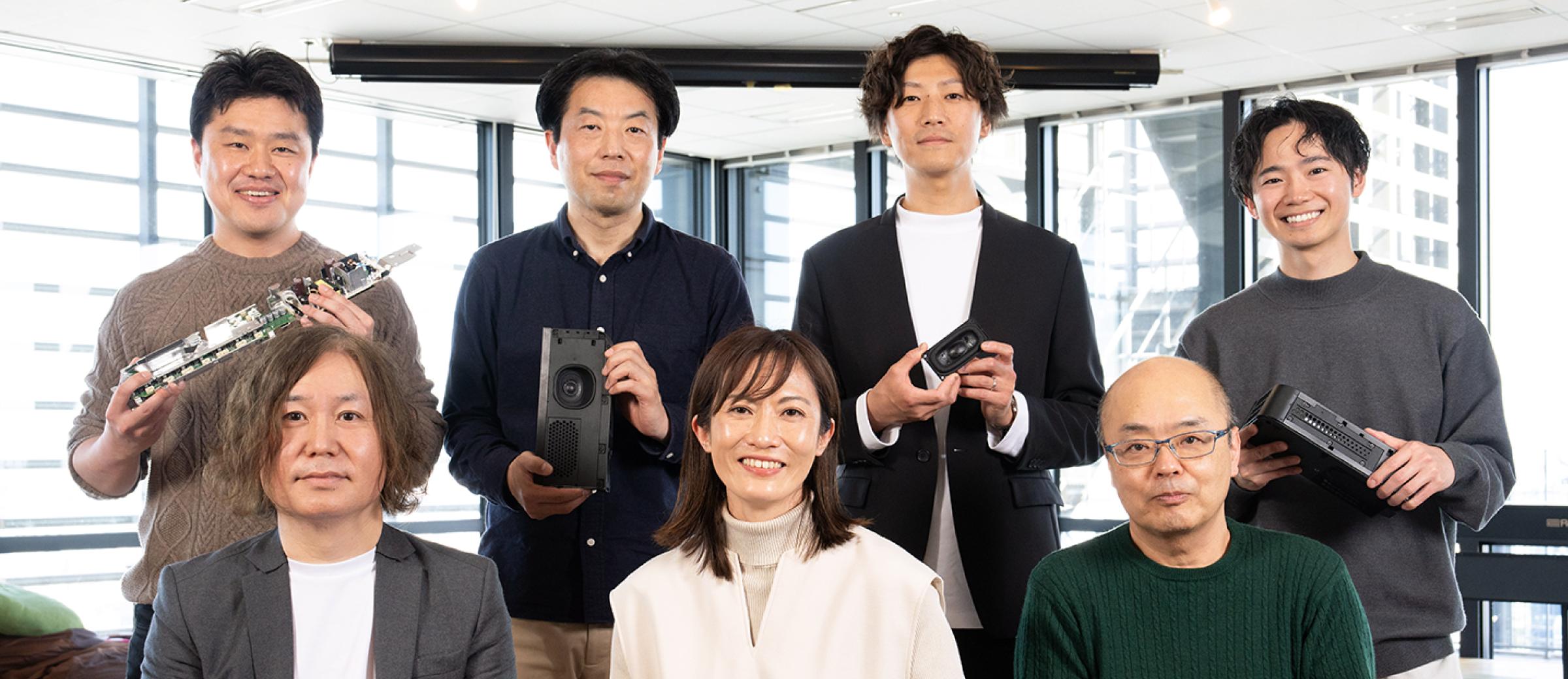 Image of the development team.