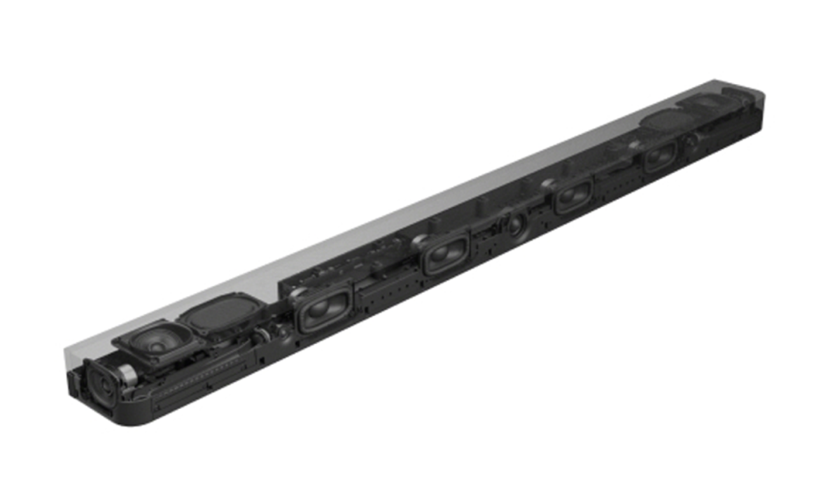 Image of inside of soundbar.