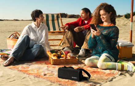 Powerful bass from a compact speaker