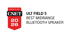 BEST OF CNET 2026 - ULT FIELD 5 BEST MIDRANGE BLUETOOTH SPEAKER