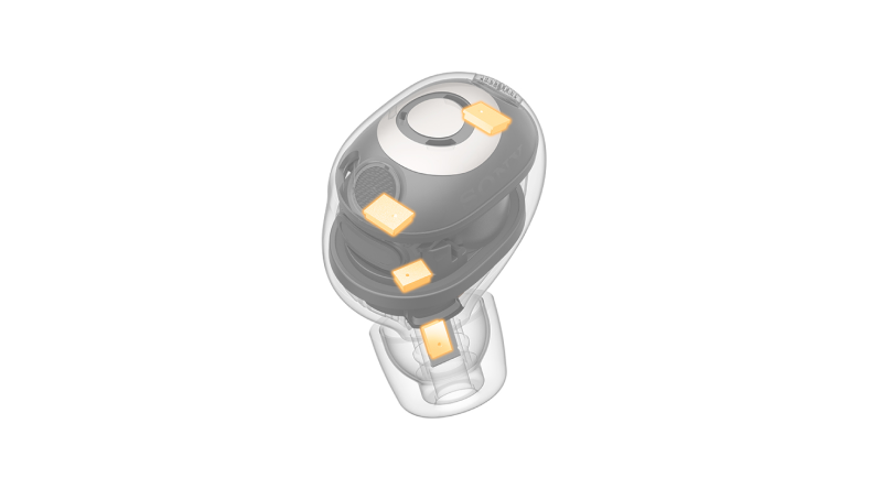 אוזניות אלחוטיות עם ביטול רעשים אקטיבי&nbsp;WF-1000XM6 מבית Sony