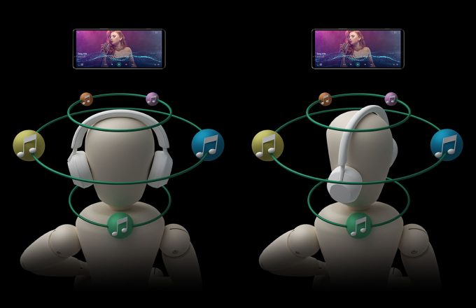 With head-tracking capability