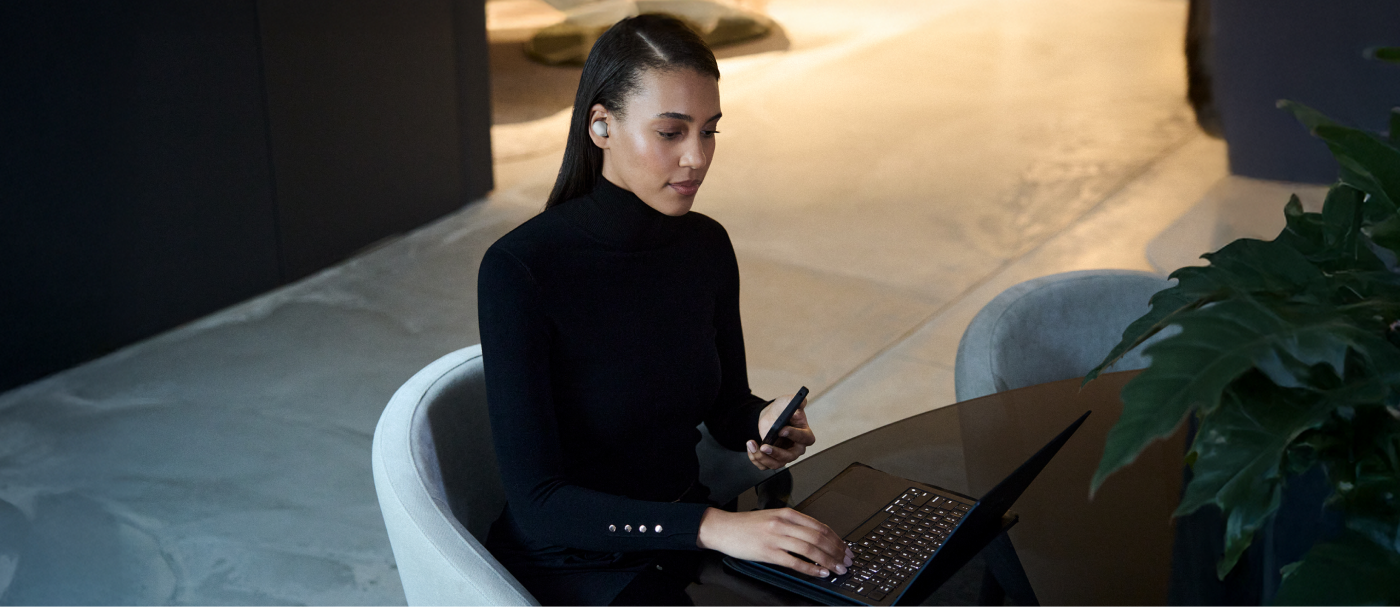 אוזניות אלחוטיות עם ביטול רעשים אקטיבי&nbsp;WF-1000XM6 מבית Sony