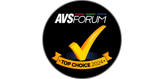  AVS Forum Top Choice 2024 award