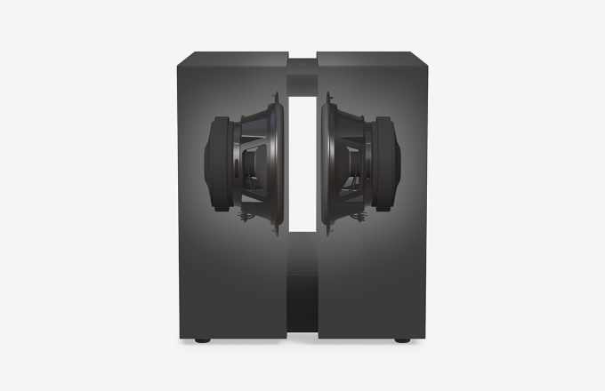 [SA-SW9] [2x2] [Item 1] Powerful bass. Clear detail