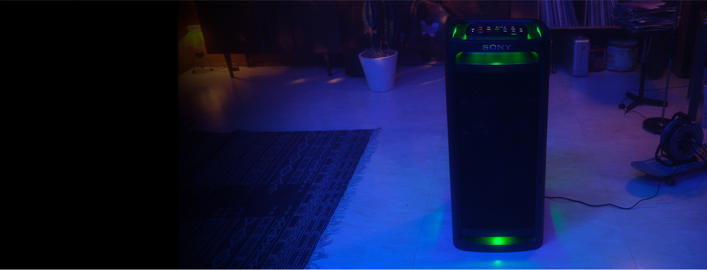 ULT TOWER 9 with 360 Party Light.