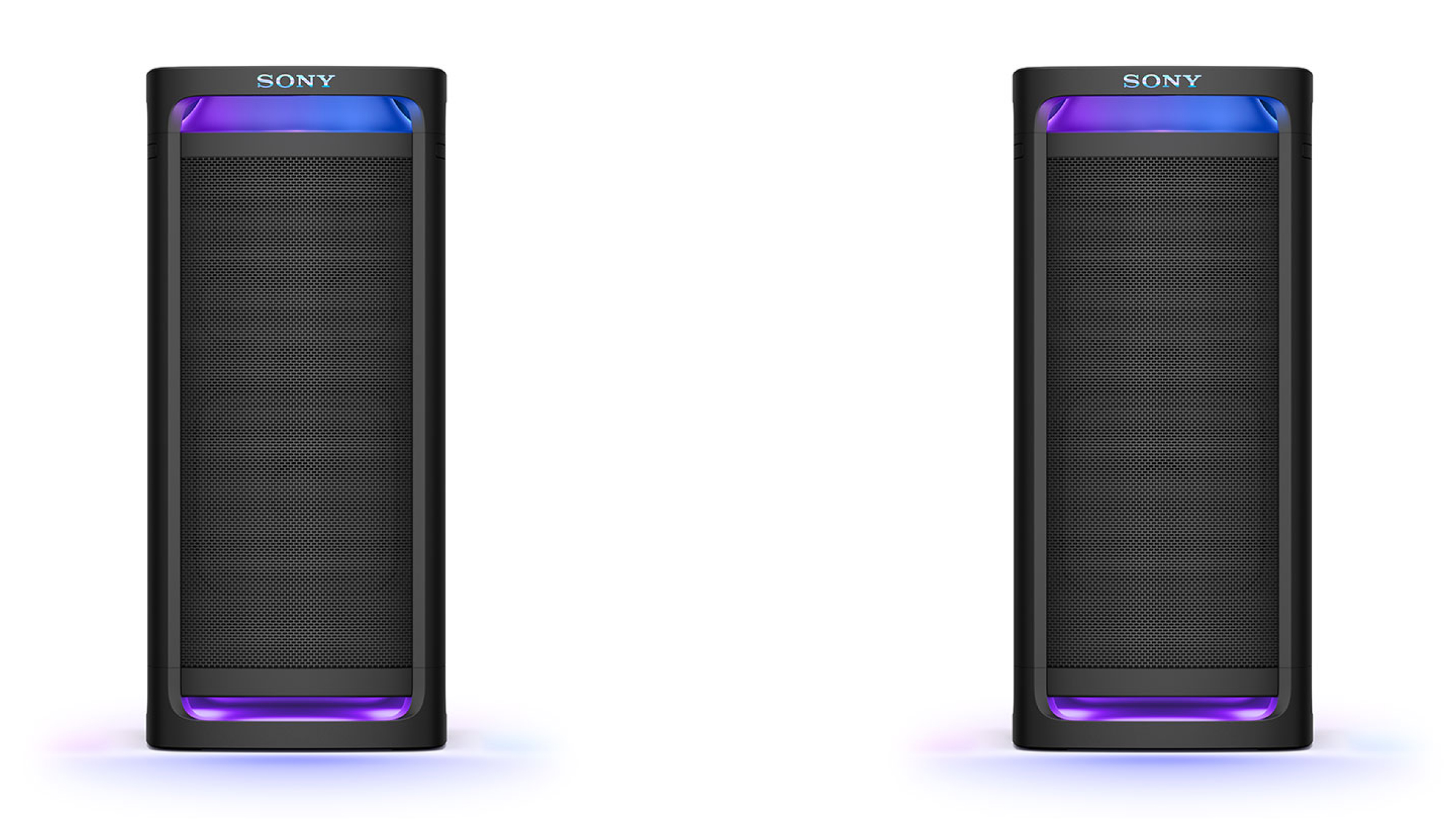 Two ULT TOWER speakers side by side
