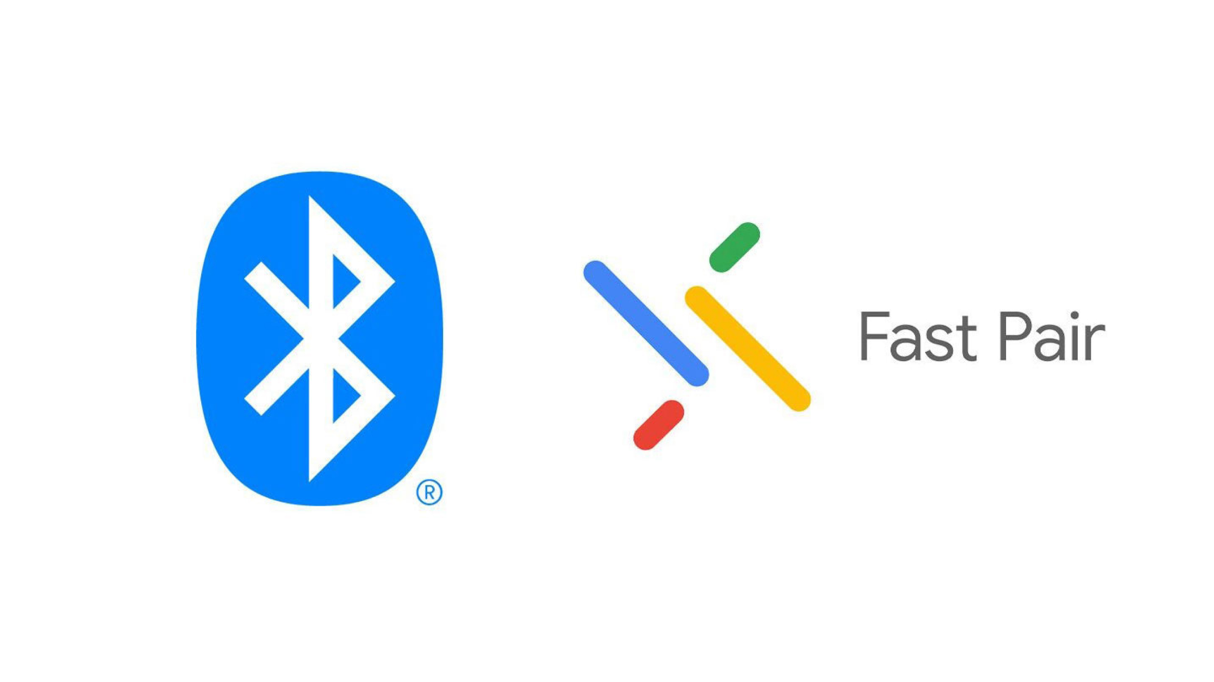 The BLUETOOTH® and Fast Pair logos.