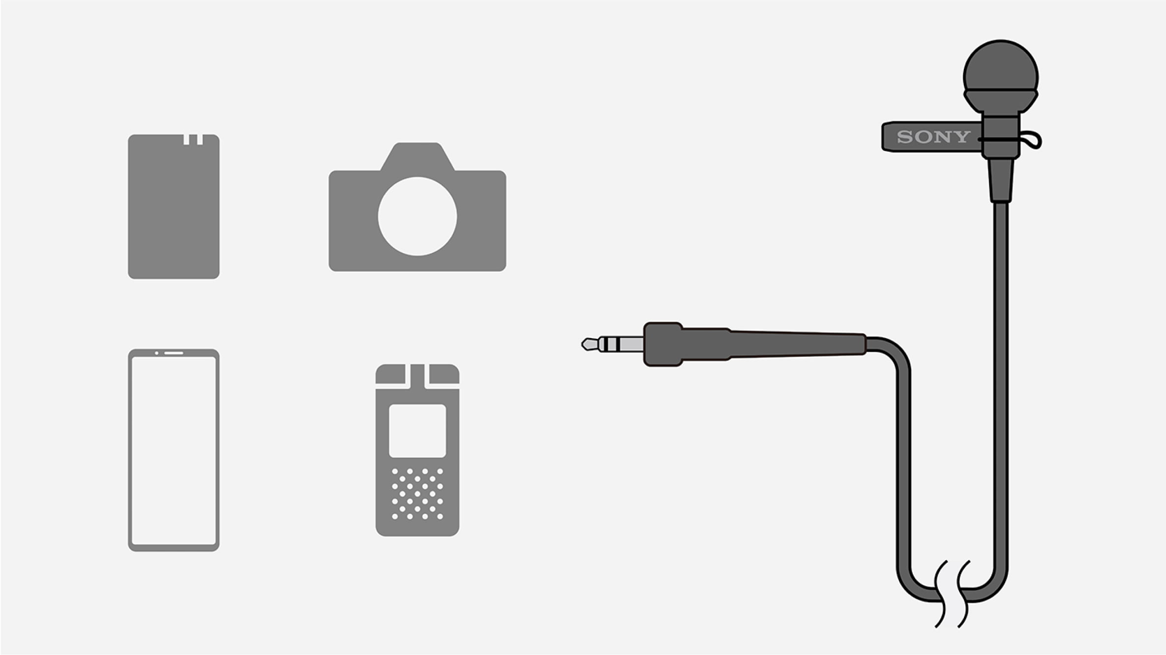 Sony Lavalier Microphone | ECM-L1