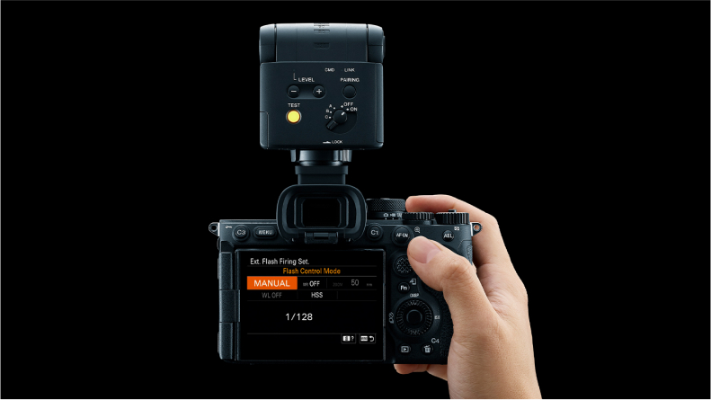 Sony External Flash with wireless remote control | HVL-F28RMA