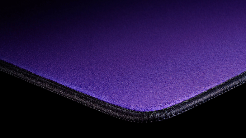 Low-profile stitching for distraction-free glide