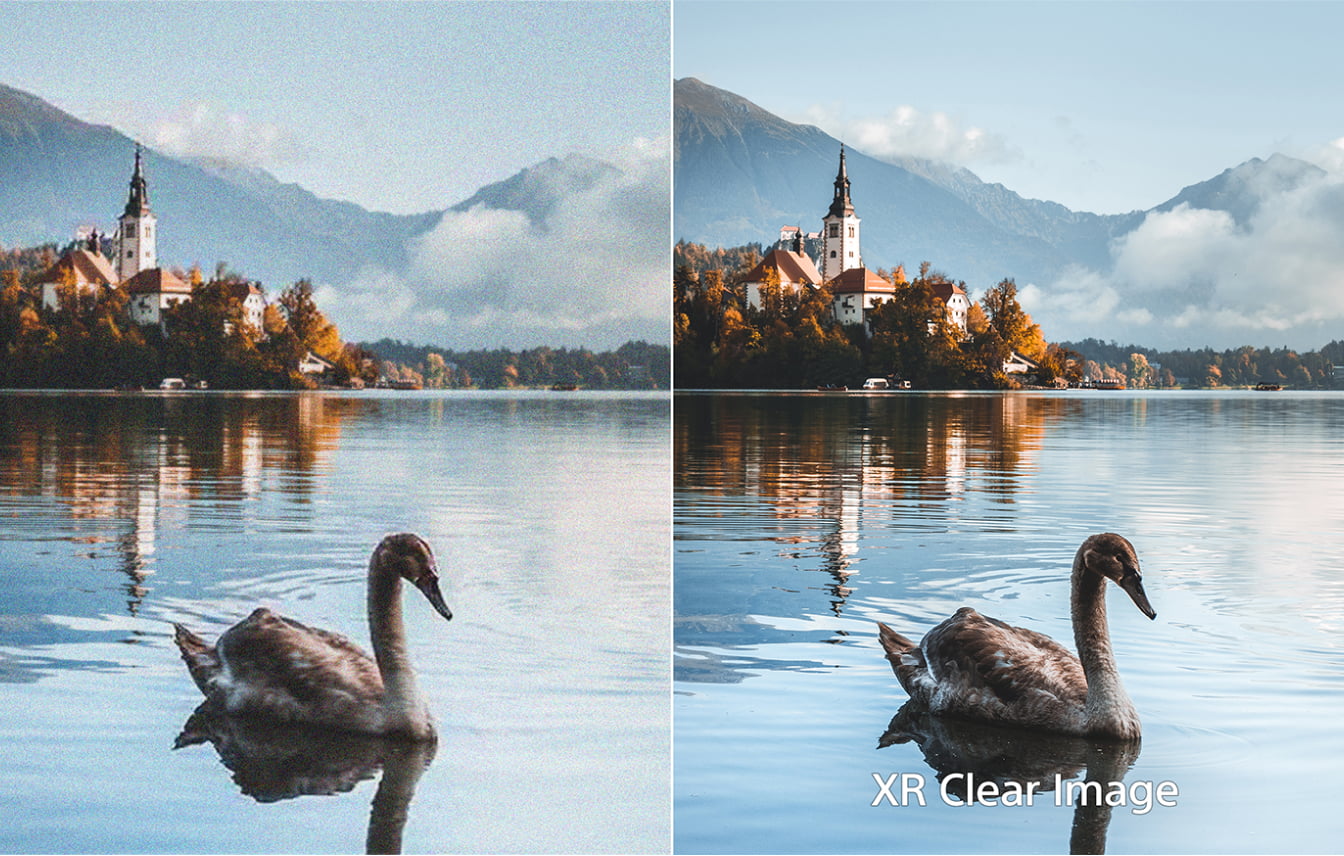 Beautiful images without noise