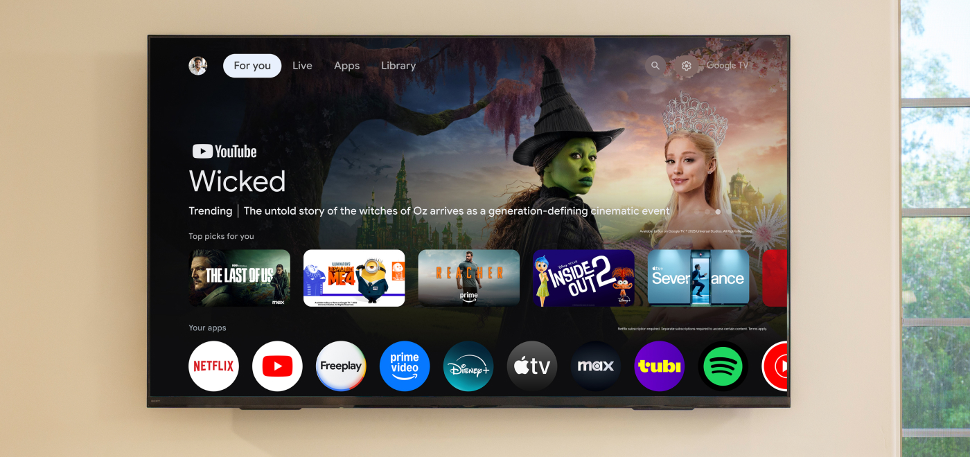 BRAVIA 3 Everything you stream. All on one screen.