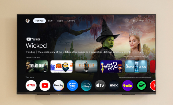 <p>The entertainment you love. With help from Google</p>