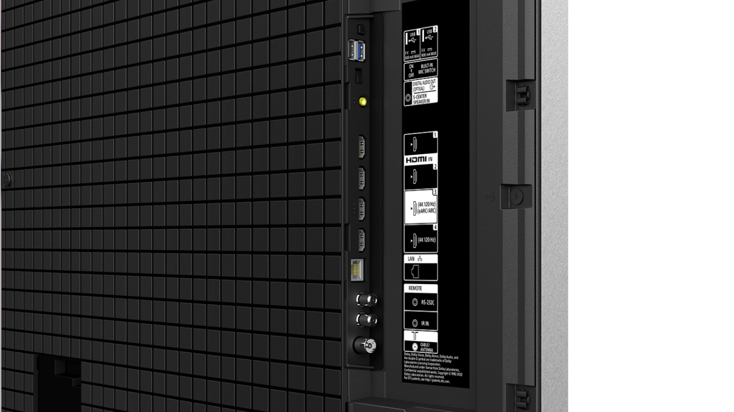HDMI connection