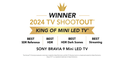King of Mini LED TV award
