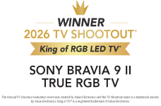 King of RGB LED TV award